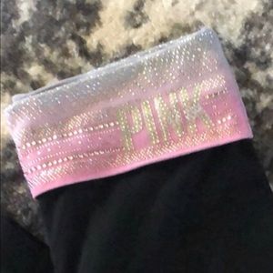 PINK Victoria’s Secret Rhinestone Yoga Pants